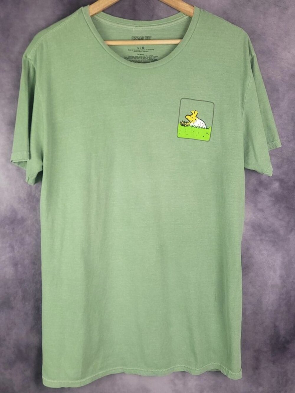 Peanuts Snoopy Woodstock camping golf t-shirt - Picture 2 of 6